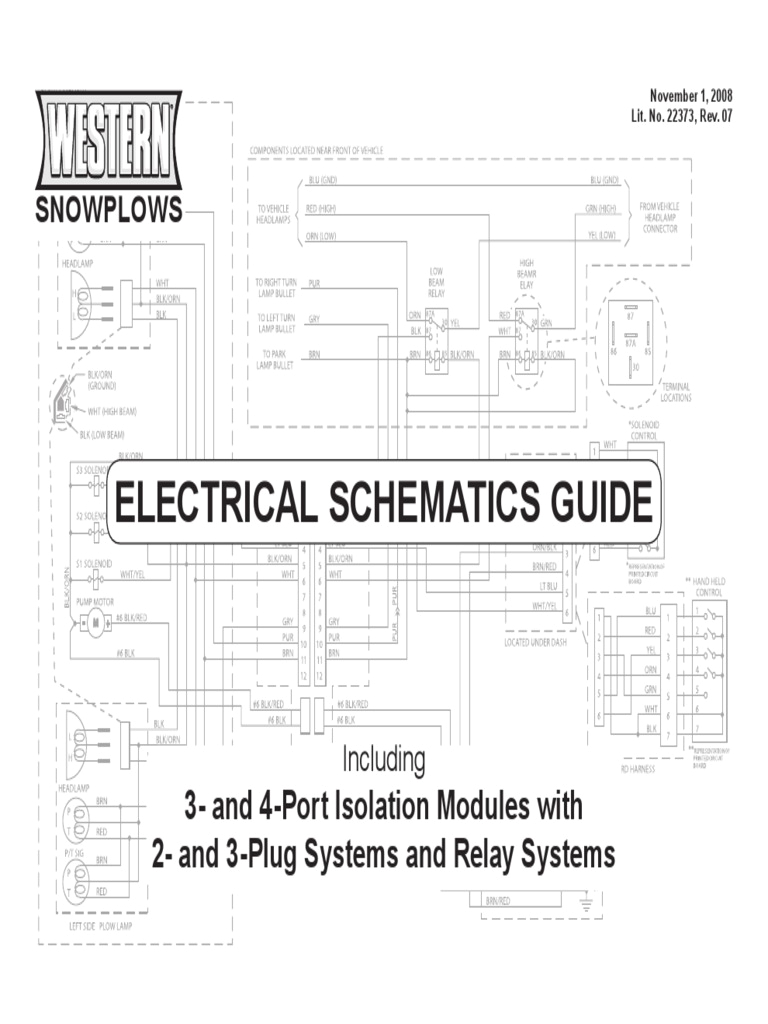 Western Unimount 9 Pin Wiring Diagram Western Snow Plow Schematics Headlamp Electrical Connector Western Unimount 9 Pin Wiring Diagram Western Snow Plow Schematics Headlamp Electrical Connector