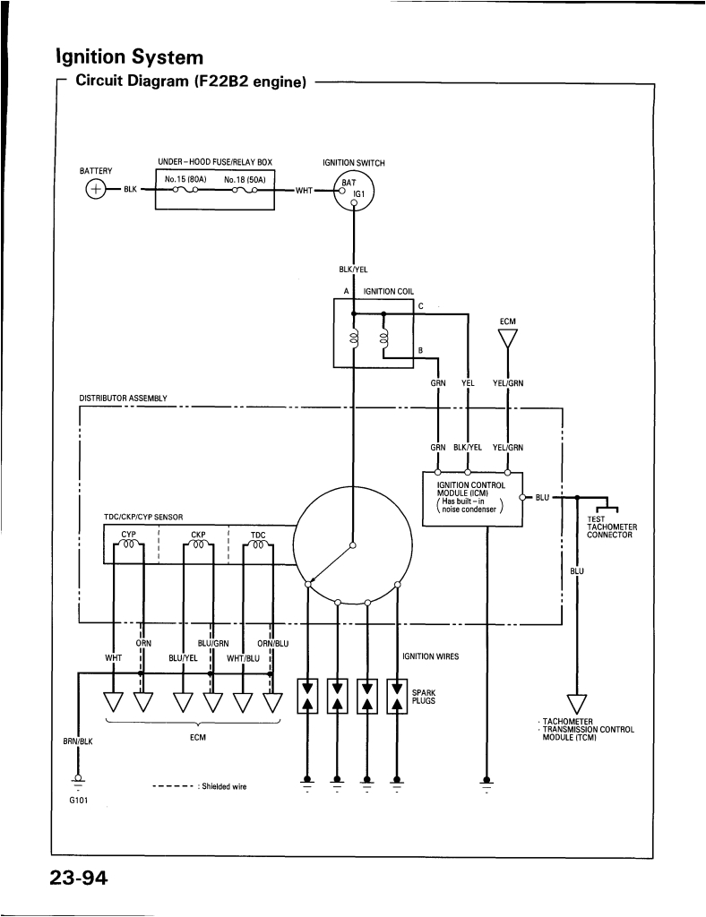 1994 Honda Accord Wiring Diagram Download Wiring Diagram Honda Accord 1994