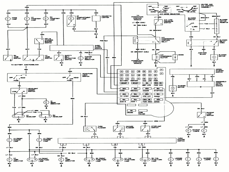 2000 Blazer Radio Wiring Diagram Wiring Diagram 34 2000 Chevy Blazer Stereo Wiring Diagram