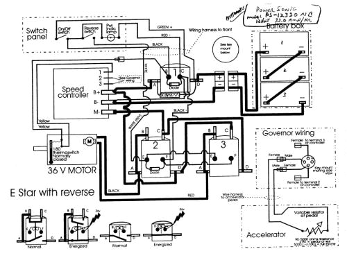 Ez Go 48 Volt Golf Cart Wiring Diagram 2015 Ezgo Txt 48 Volt Wiring Diagram