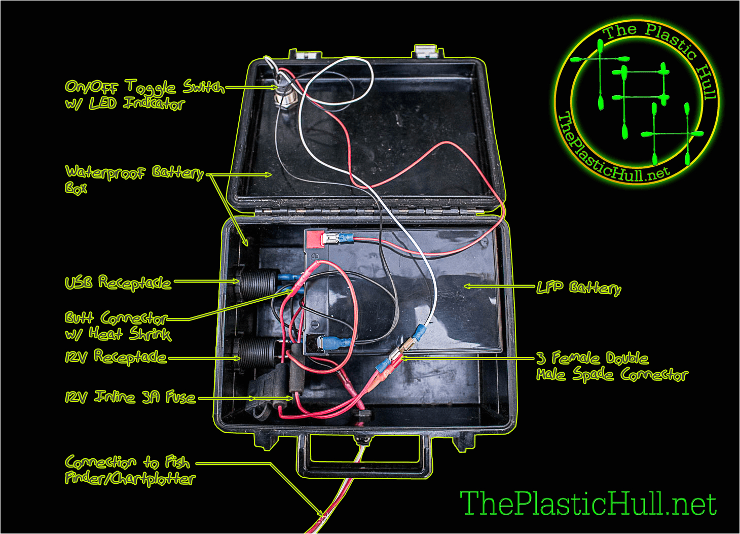 Kayak Battery Box Wiring Diagram Battery Box Archives the Plastic Hull Kayak Battery Box Wiring Diagram Battery Box Archives the Plastic Hull