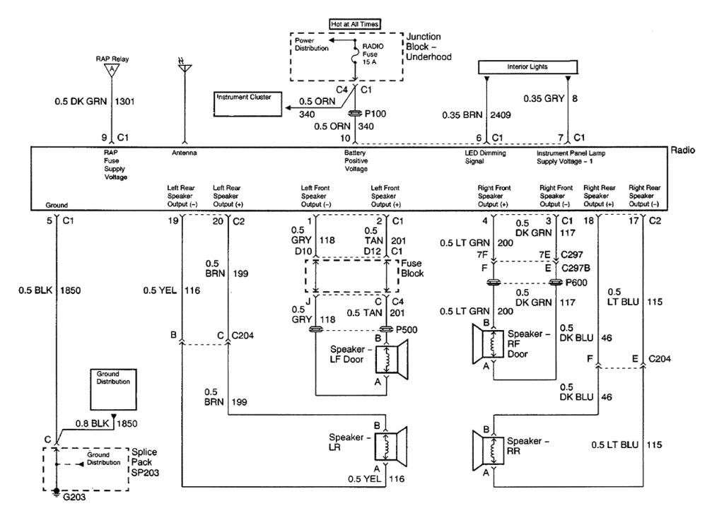 2001 Silverado Radio Wiring Diagram Radio Diagram for A 2001 Chevy Silverado Extended Cab 1500 2001 Silverado Radio Wiring Diagram Radio Diagram for A 2001 Chevy Silverado Extended Cab 1500