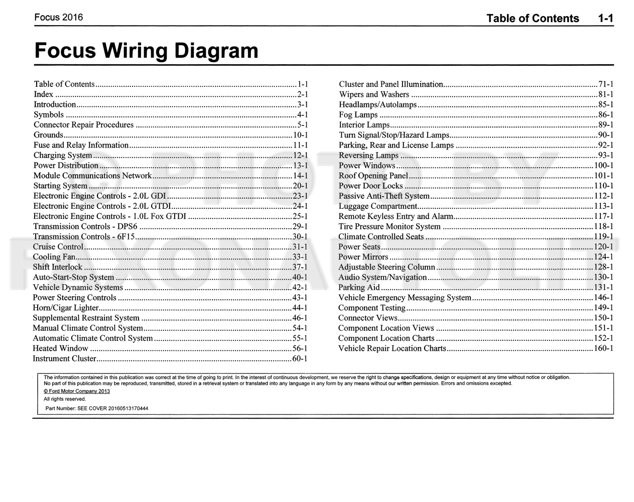 2016 ford Focus Wiring Diagram 2016 ford Focus Wiring Diagram Manual original 2016 ford Focus Wiring Diagram 2016 ford Focus Wiring Diagram Manual original