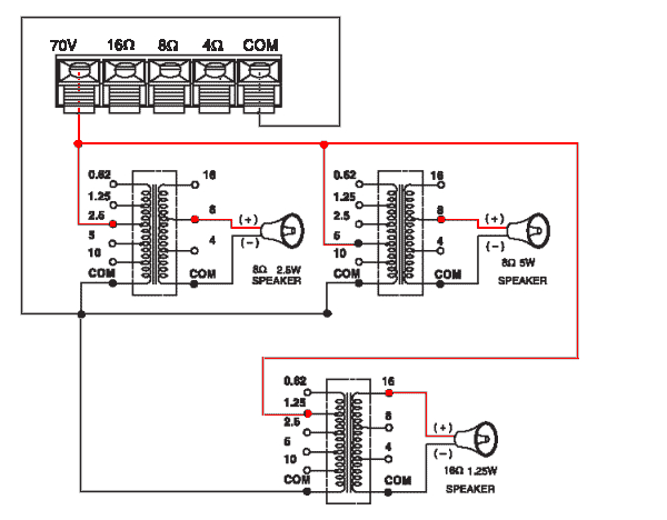 70v Speaker System Wiring Diagram 70 Volt Speaker Wiring Diagram 70v Speaker System Wiring Diagram 70 Volt Speaker Wiring Diagram