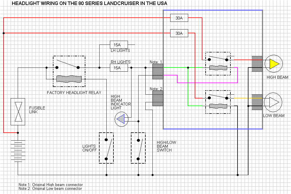 80 Series Headlight Wiring Diagram 80 Series Landcruiser Wiring Diagram 80 Series Headlight Wiring Diagram 80 Series Landcruiser Wiring Diagram