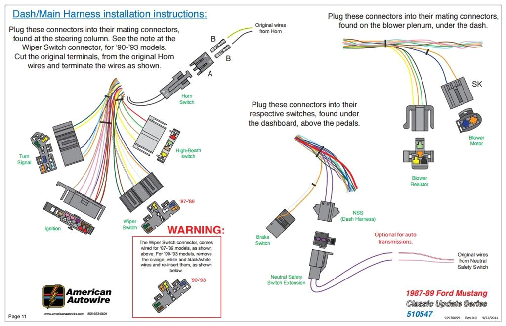 93 Mustang Wiring Harness Diagram How to Install Fox Body Mustang Classic Update Wiring Kit 93 Mustang Wiring Harness Diagram How to Install Fox Body Mustang Classic Update Wiring Kit