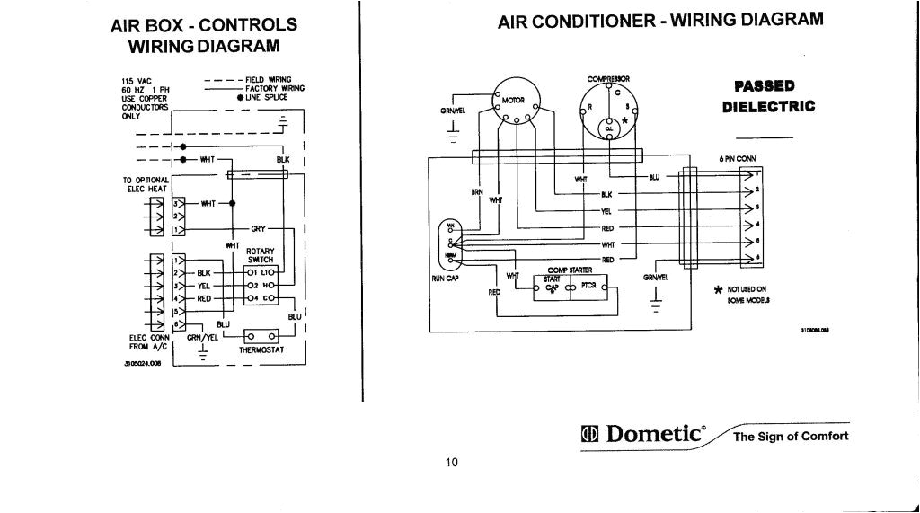 Dometic Ac Capacitor Wiring Diagram 29 Dometic Rv Air Conditioner Wiring Diagram Wire