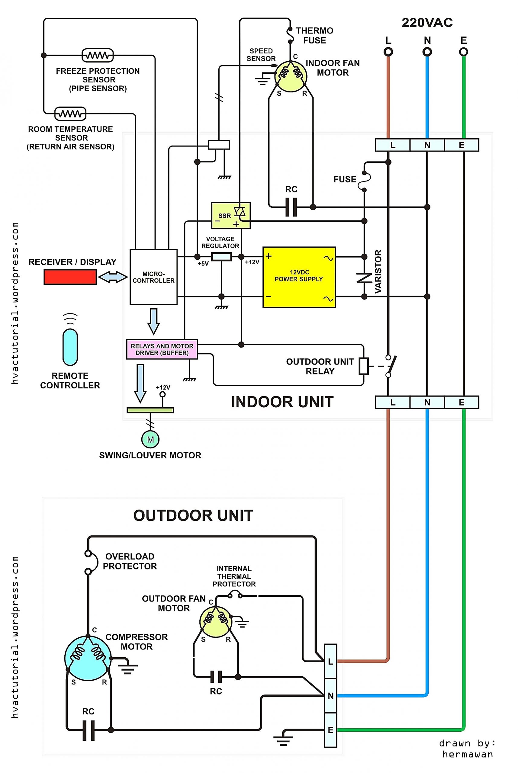 Dometic Ac Capacitor Wiring Diagram Dometic Rv Ac Wiring Diagram Wiring Diagram