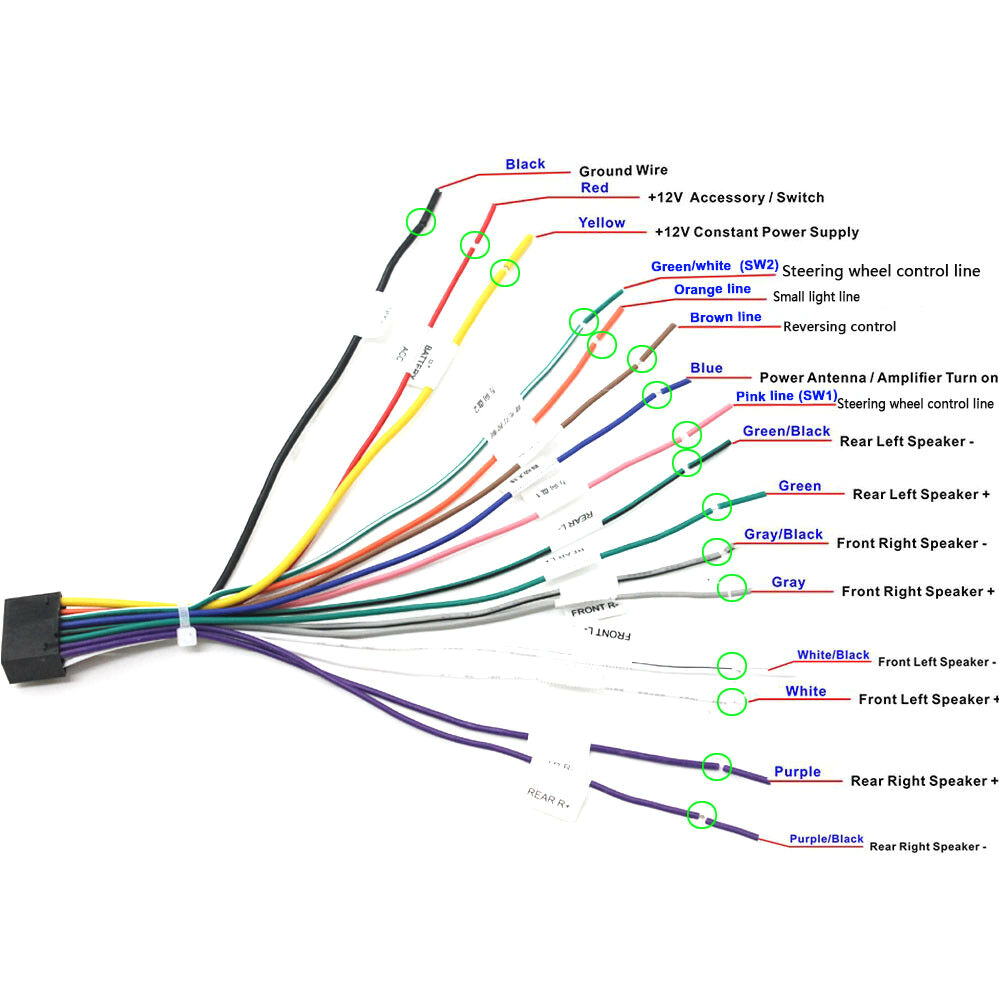 Dual touch Screen Radio Wiring Diagram 7″ Double 2din android 6 0 Car Radio Stereo Mp5 Player Dual touch Screen Radio Wiring Diagram 7″ Double 2din android 6 0 Car Radio Stereo Mp5 Player