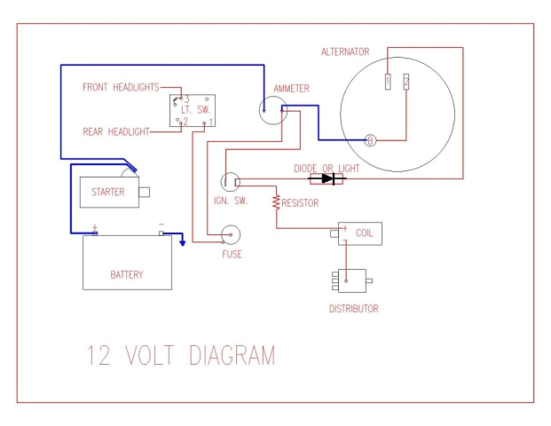 Farmall Cub Wiring Diagram 6 Volt Farmall Cub 12 Volt Wiring Diagram Wiring Diagram