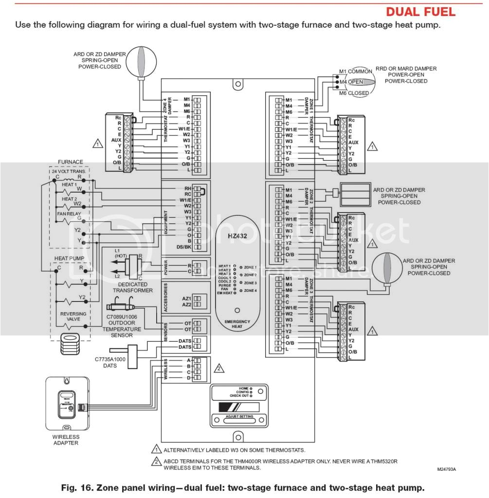 Honeywell Zone Control Wiring Diagram Honeywell Zone Control Wiring Diagram Auto Electrical