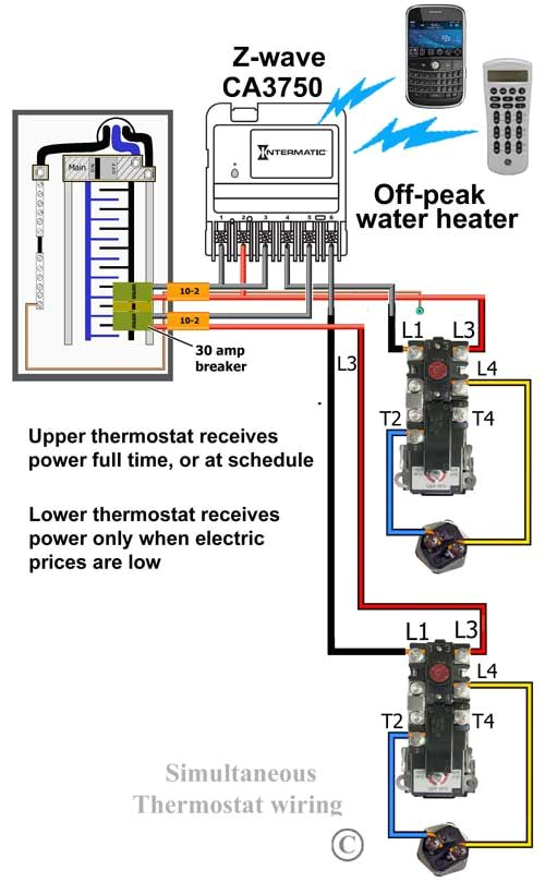 Hot Water Tank thermostat Wiring Diagram How to Wire Off Peak Water Heater Hot Water Tank thermostat Wiring Diagram How to Wire Off Peak Water Heater