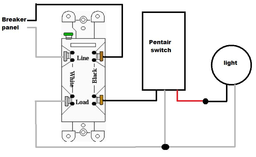 Led Pool Light Wiring Diagram Wiring New Pool Light Switch Doityourself Munity