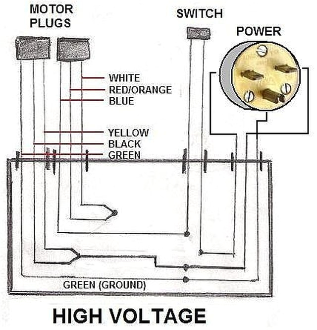 110 Volt Motor Wiring Diagram How to Wire An Electric Motor to Run On Both 110 and 220 110 Volt Motor Wiring Diagram How to Wire An Electric Motor to Run On Both 110 and 220