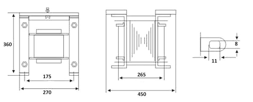 15 Kva Transformer Wiring Diagram 15 Kva isolation Transformer Single Phase 208v to 110v