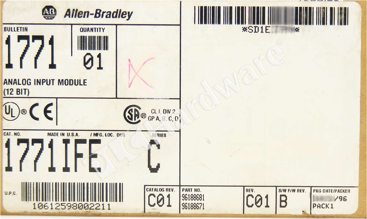 1771 ife C Wiring Diagram New Sealed Allen Bradley 1771 ife C 1771 1fe Plc 5 Analog 1771 ife C Wiring Diagram New Sealed Allen Bradley 1771 ife C 1771 1fe Plc 5 Analog