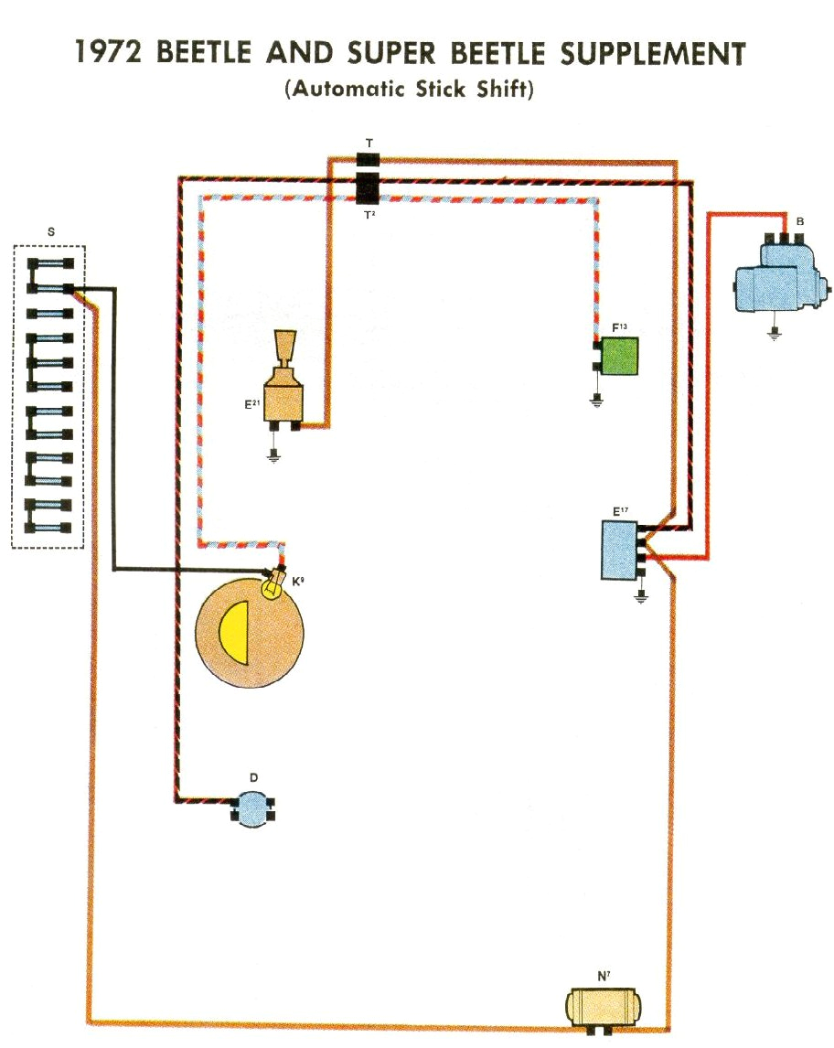 1972 Vw Beetle Wiring Diagram 1972 Beetle Wiring Diagram thegoldenbug Com 1972 Vw Beetle Wiring Diagram 1972 Beetle Wiring Diagram thegoldenbug Com
