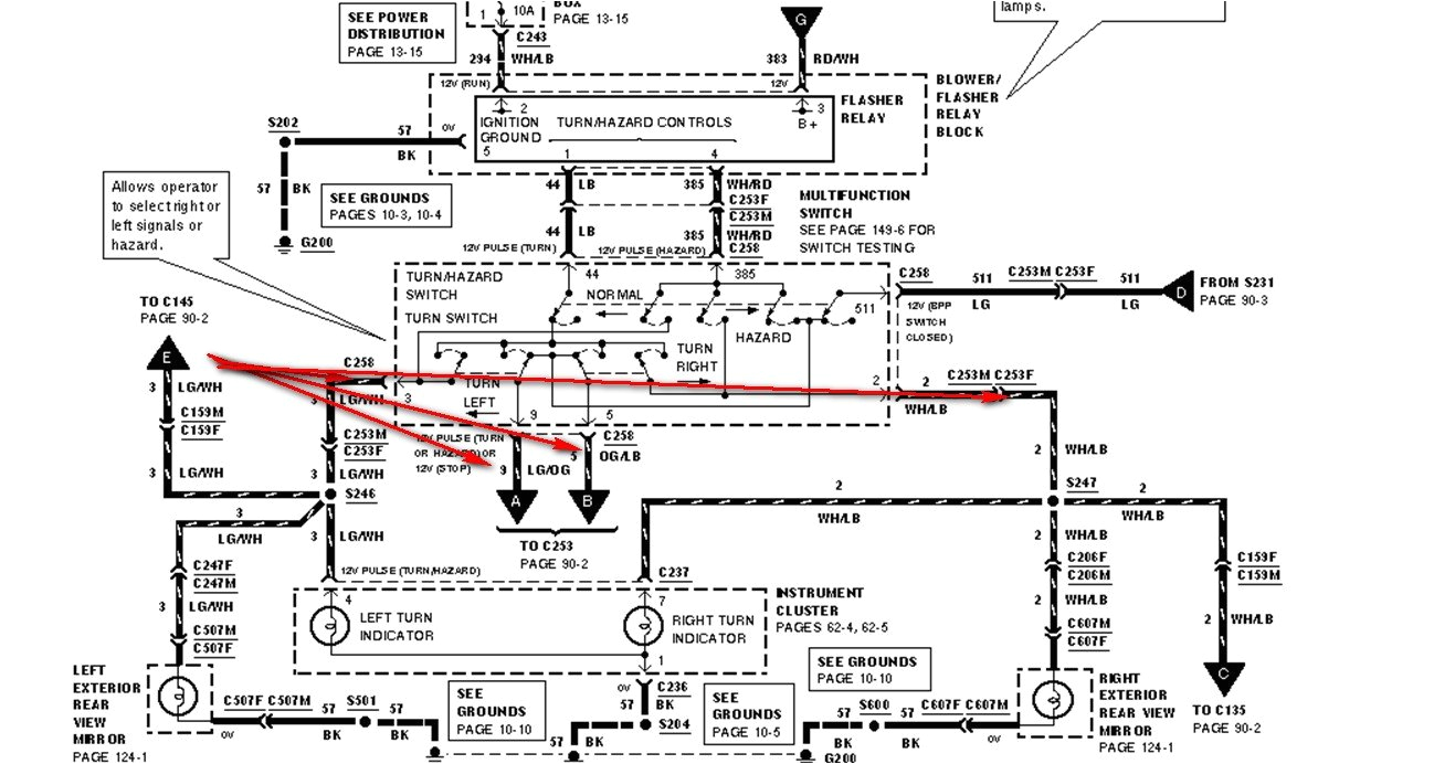 1989 ford F150 Headlight Wiring Diagram 1989 ford F150 Headlight Wiring Diagram