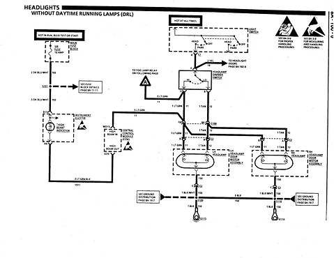 1990 Chevy Headlight Switch Wiring Diagram Headlight Wiring Diagram Needed for 1990 Corvetteforum