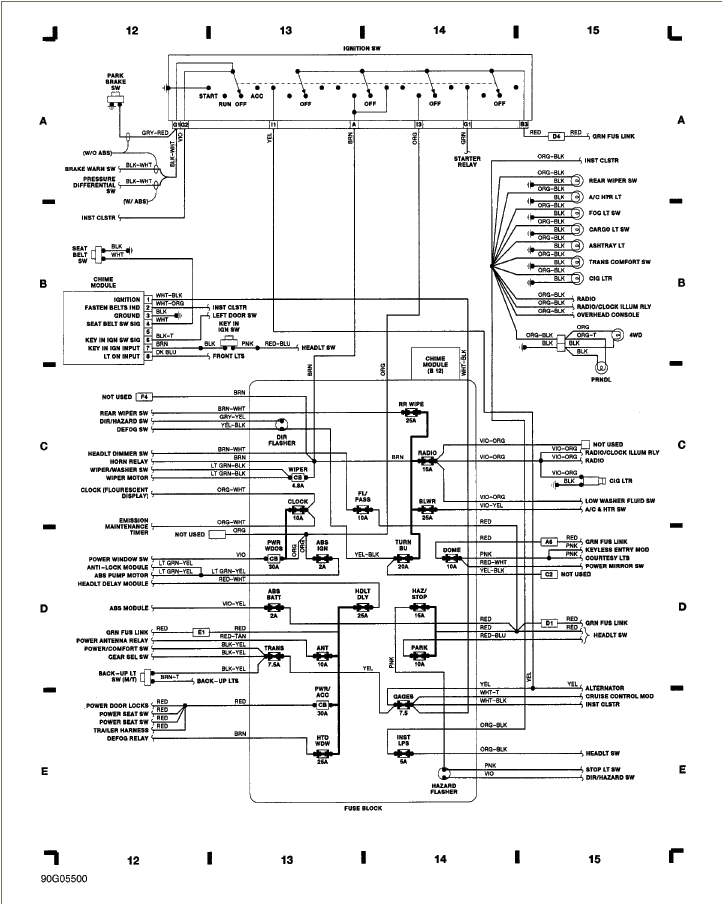 1990 Jeep Cherokee Wiring Diagram I Have A 1990 Jeep Cheorkee Inline 6d Automatic that is