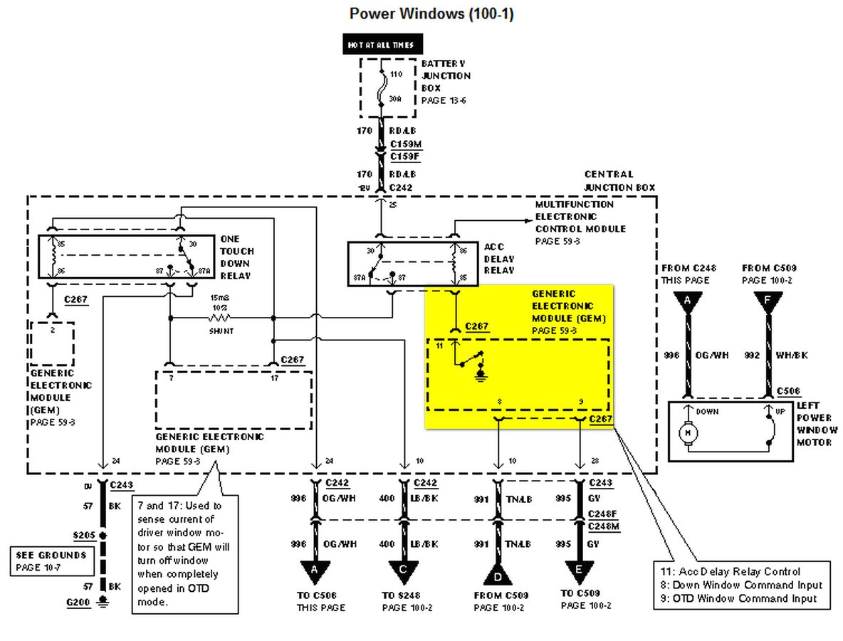 1998 ford F250 Wiring Diagram 1998 ford Expedition Power Window Wiring Diagram Wiring 1998 ford F250 Wiring Diagram 1998 ford Expedition Power Window Wiring Diagram Wiring