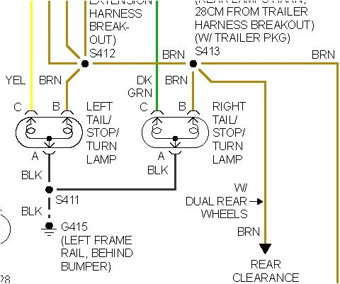 1998 Silverado Tail Light Wiring Diagram 49 1998 Chevy Silverado Brake Light Switch Wiring Diagram