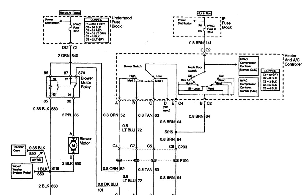 1999 Chevy S10 Radio Wiring Diagram 27 1999 Chevy S10 Wiring Diagram Wiring Diagram List