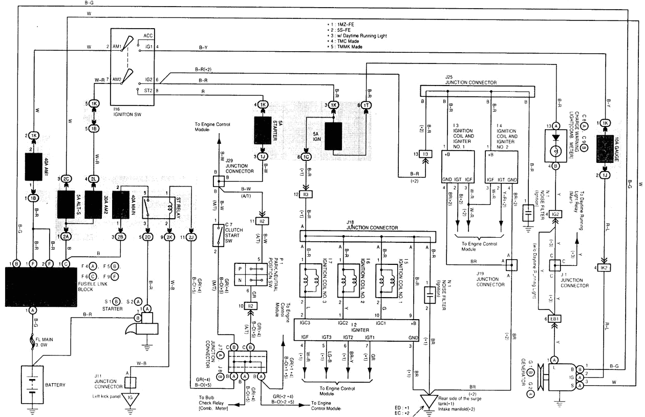 1999 toyota Corolla Wiring Diagram Pdf 1999 toyota Corolla Stereo Wiring Diagram Database