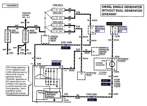 2002 7.3 Alternator Wiring Diagram 2002 ford Powerstroke Alternator 2002 7.3 Alternator Wiring Diagram 2002 ford Powerstroke Alternator
