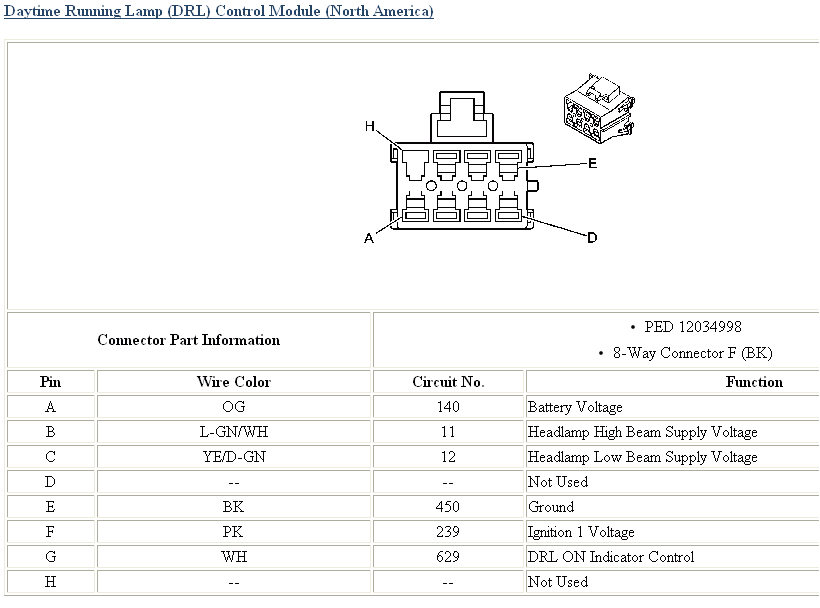2004 Chevy Aveo Wiring Diagram Having Problem with Drl On 2004 Chevy Aveo