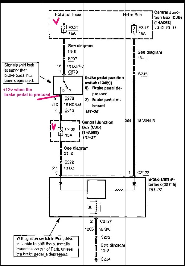 2004 ford Mustang Wiring Diagram My sons 2004 Mustang Will Not Shift Out Of Park 2004 ford Mustang Wiring Diagram My sons 2004 Mustang Will Not Shift Out Of Park
