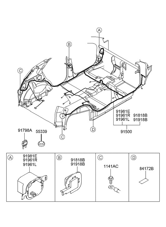 2004 Hyundai Santa Fe Wiring Diagram 2004 Hyundai Santa Fe Floor Wiring Hyundai Parts Deal 2004 Hyundai Santa Fe Wiring Diagram 2004 Hyundai Santa Fe Floor Wiring Hyundai Parts Deal