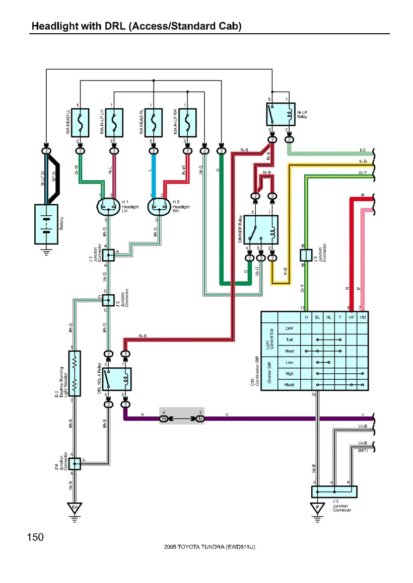 2005 toyota Tundra Radio Wiring Diagram Wireing Diagram for 2005 toyotum Tundra Complete Wiring