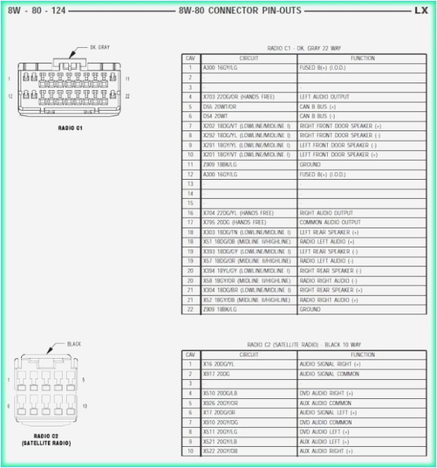 2006 Chrysler Sebring Radio Wiring Diagram Trailer Light Tester Wiring Diagram Gallery Wiring