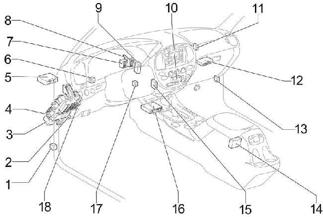 2006 toyota Tundra Double Cab Wiring Diagram 04 06 toyota Tundra Double Cab Fuse Diagram