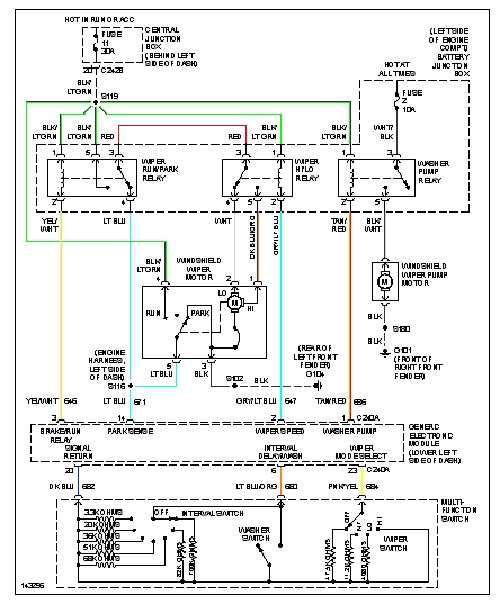 2008 ford F350 Wiring Diagram Wiper Motor Wiring Diagram for 2008 2010 ford F350