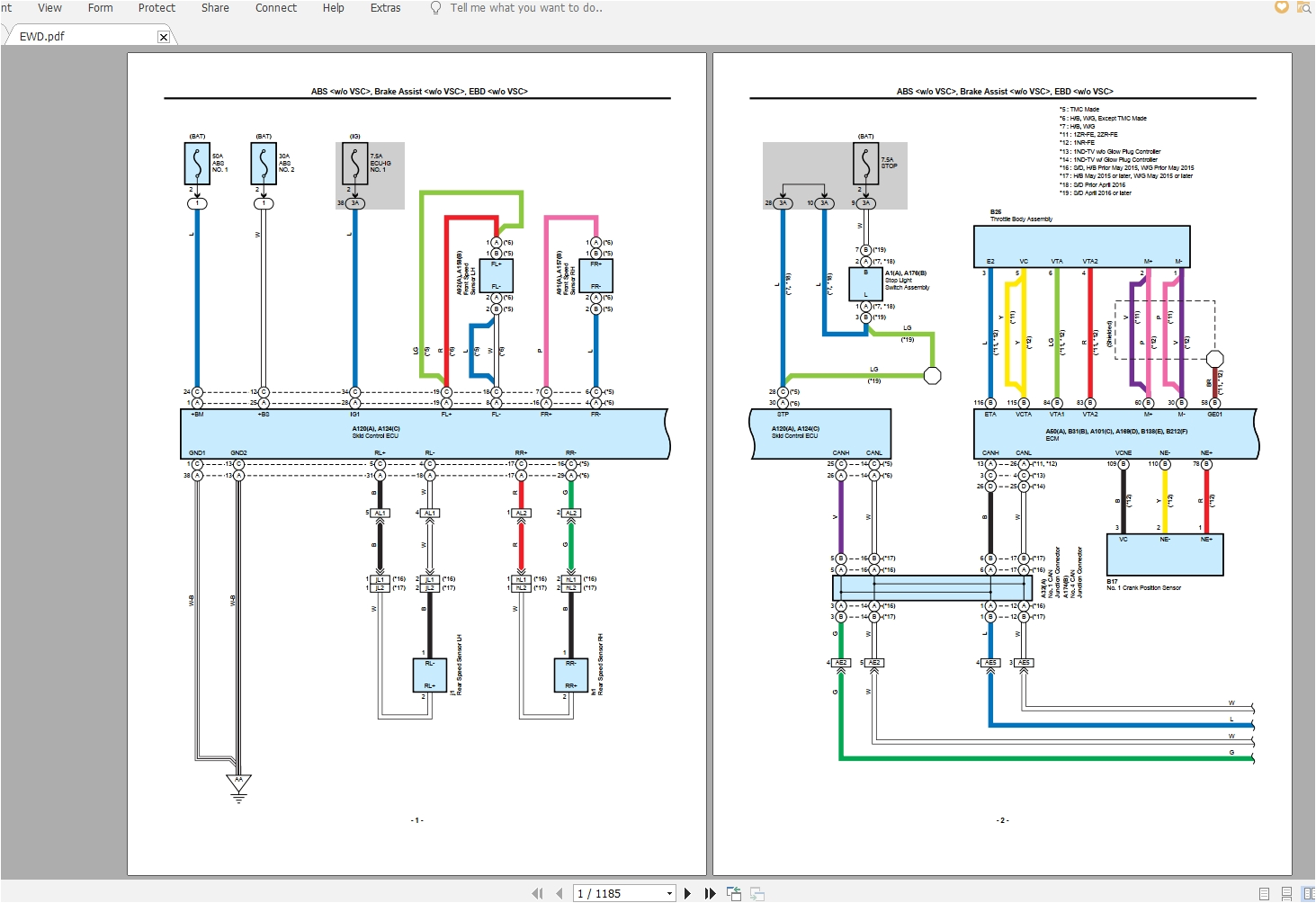 2014 toyota Corolla Wiring Diagram toyota Auris Corolla 2014 2018 Electrical Wiring 2014 toyota Corolla Wiring Diagram toyota Auris Corolla 2014 2018 Electrical Wiring
