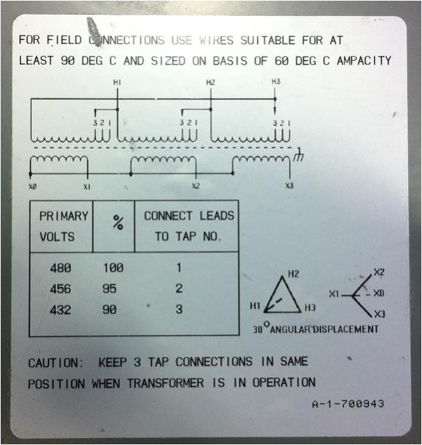 208 to 480 3 Phase Transformer Wiring Diagram 480v to 208v 3 Phase Transformer Wiring Diagram Style