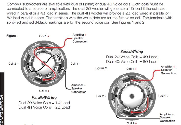 4 Ohm Kicker Subwoofer Wiring Diagram Kicker Comp Vr 10 Wiring Diagram 4 Ohm Kicker Subwoofer Wiring Diagram Kicker Comp Vr 10 Wiring Diagram