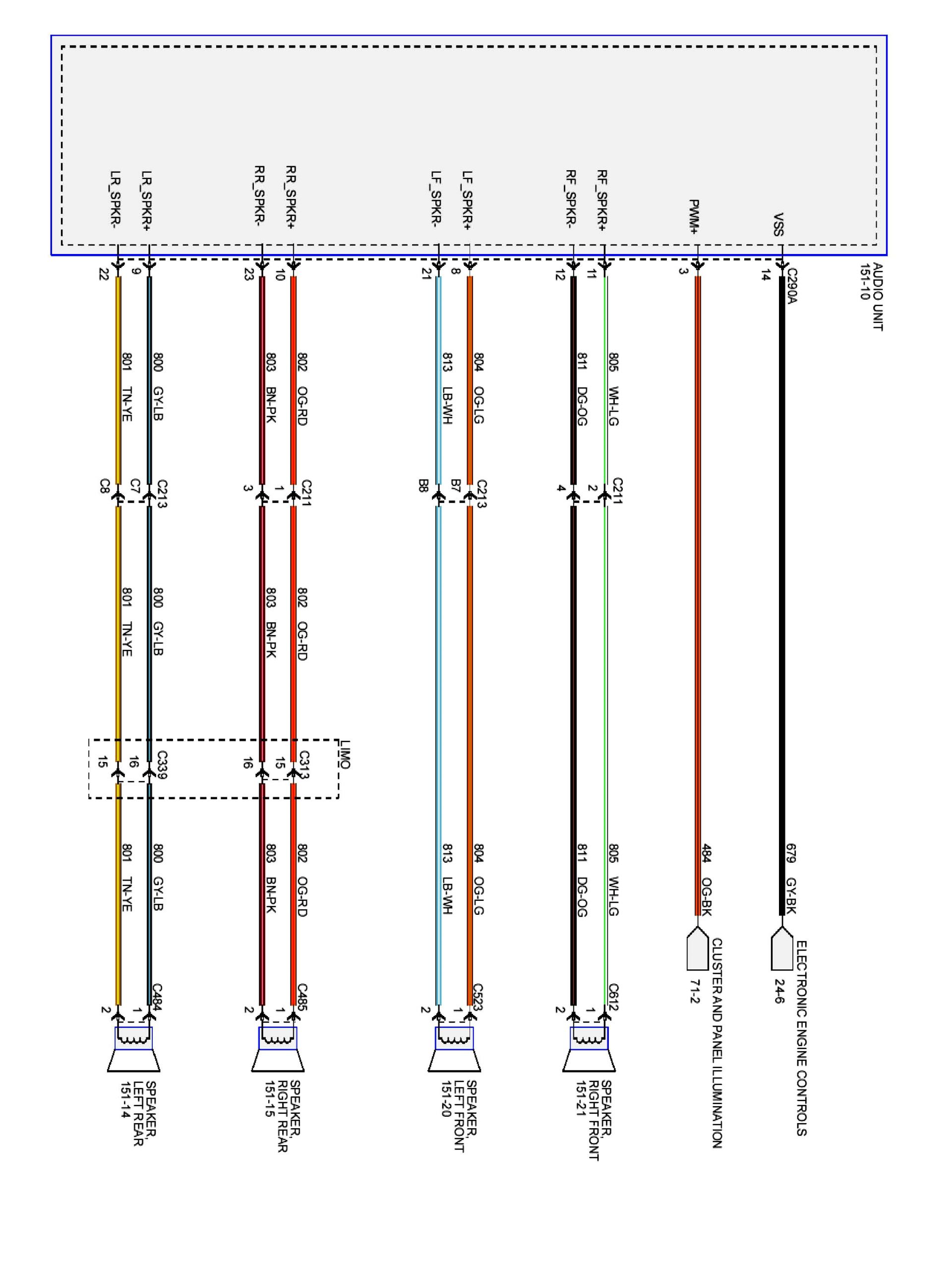 97 Lincoln Continental Radio Wiring Diagram 1996 Lincoln town Car Radio Wiring Diagram Wiring 97 Lincoln Continental Radio Wiring Diagram 1996 Lincoln town Car Radio Wiring Diagram Wiring