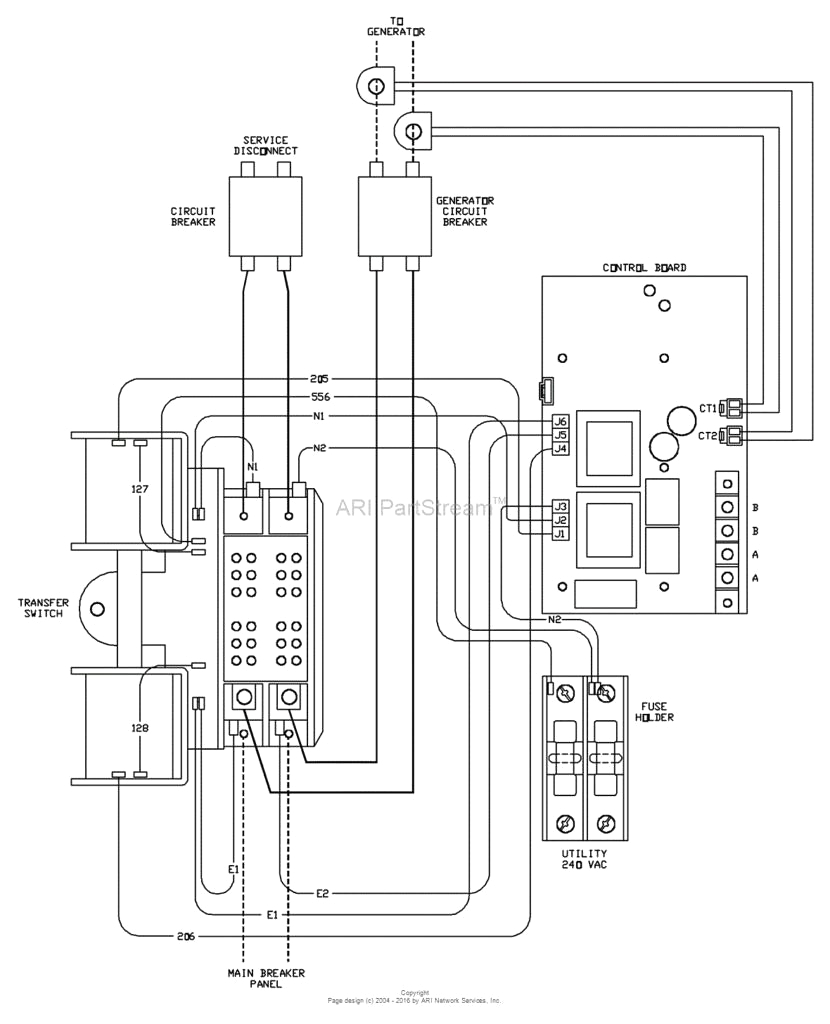 Automatic Standby Generator Wiring Diagram Wiring Diagram Standby Generator