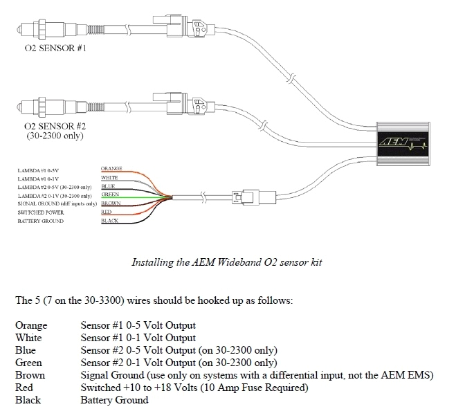 Bosch Universal O2 Sensor Wiring Diagram Bosch 5 Wire Wideband O2 Sensor Wiring Diagram Wiring