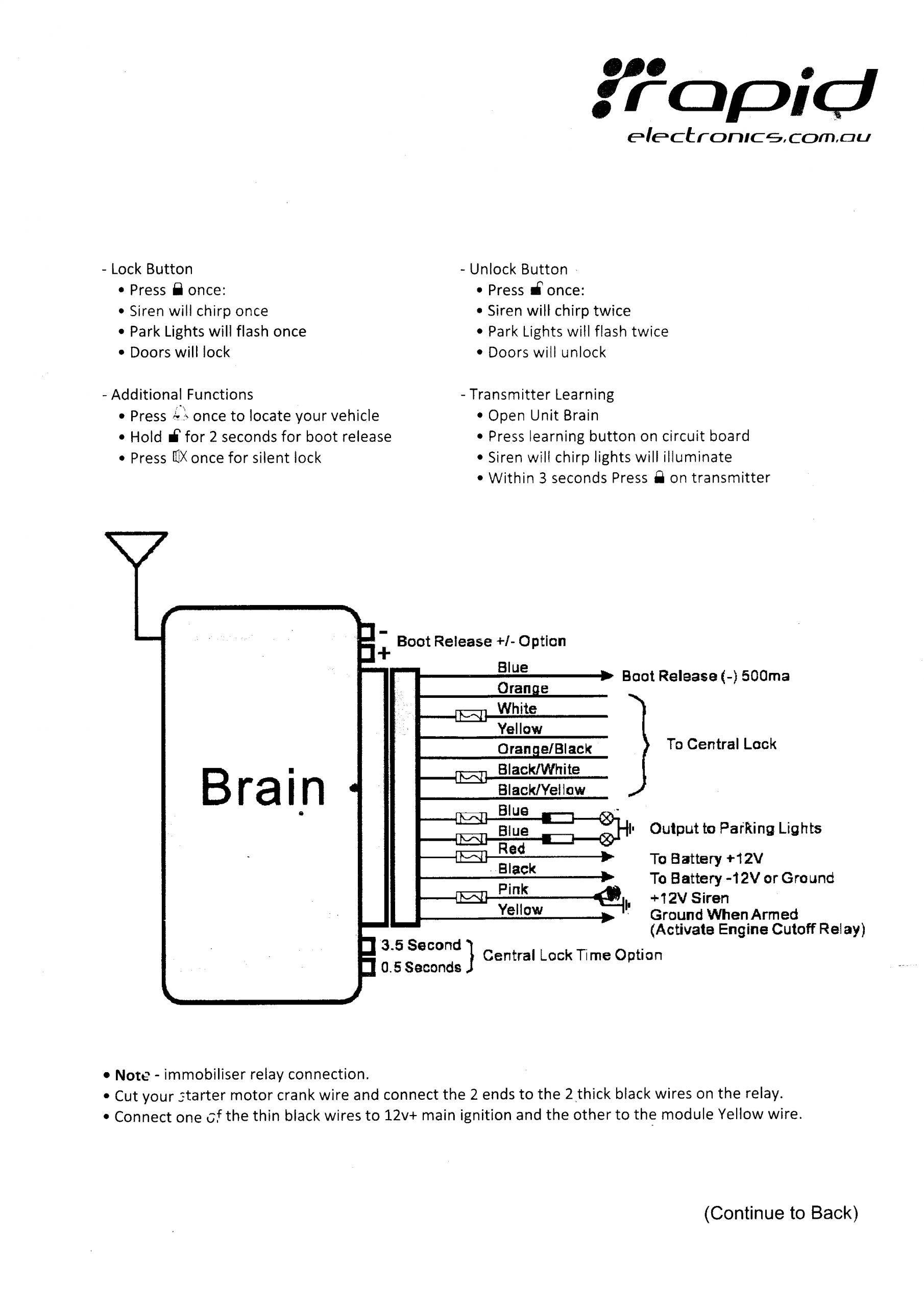 Car Keyless Entry Wiring Diagram Universal Central Keyless Entry Wiring Diagram Wiring