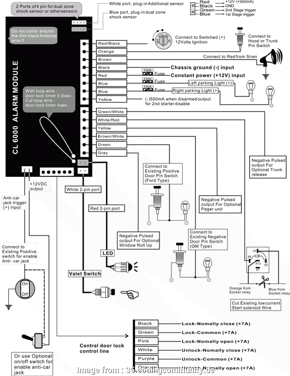 Car Keyless Entry Wiring Diagram Vehicle Wiring Diagram Remote Start Brilliant Bulldog