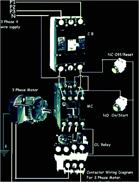 Contactor with Overload Wiring Diagram Electrical World How to Wire Contactor and Overload Contactor with Overload Wiring Diagram Electrical World How to Wire Contactor and Overload