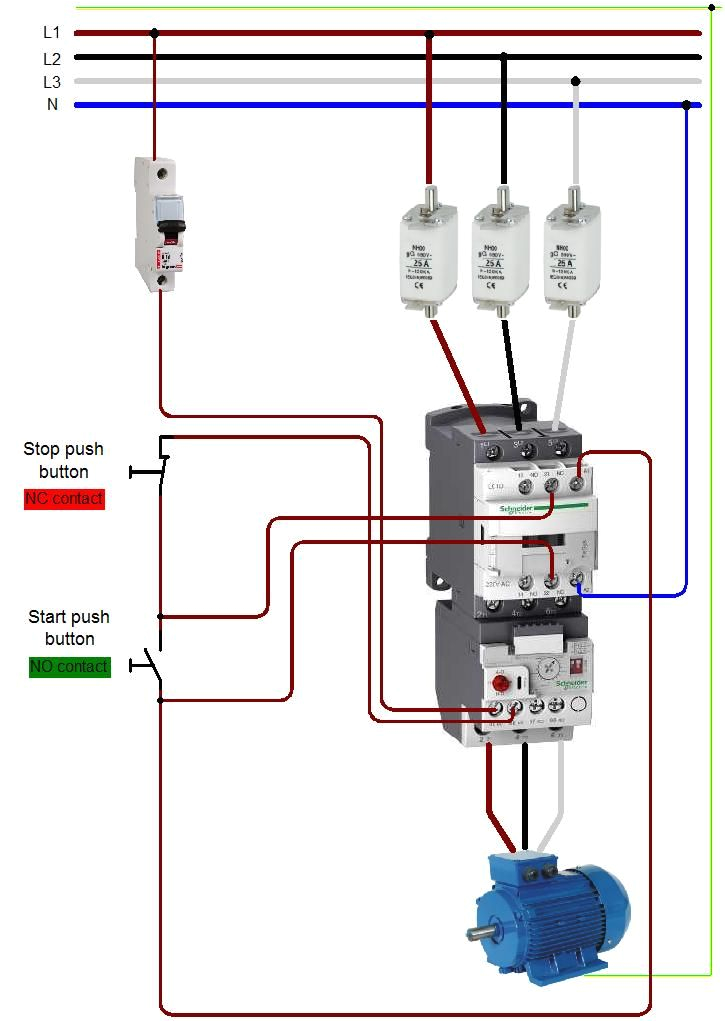 Contactor with Overload Wiring Diagram Wiring 20a 20contactor for Contactor and Overload Wiring Contactor with Overload Wiring Diagram Wiring 20a 20contactor for Contactor and Overload Wiring