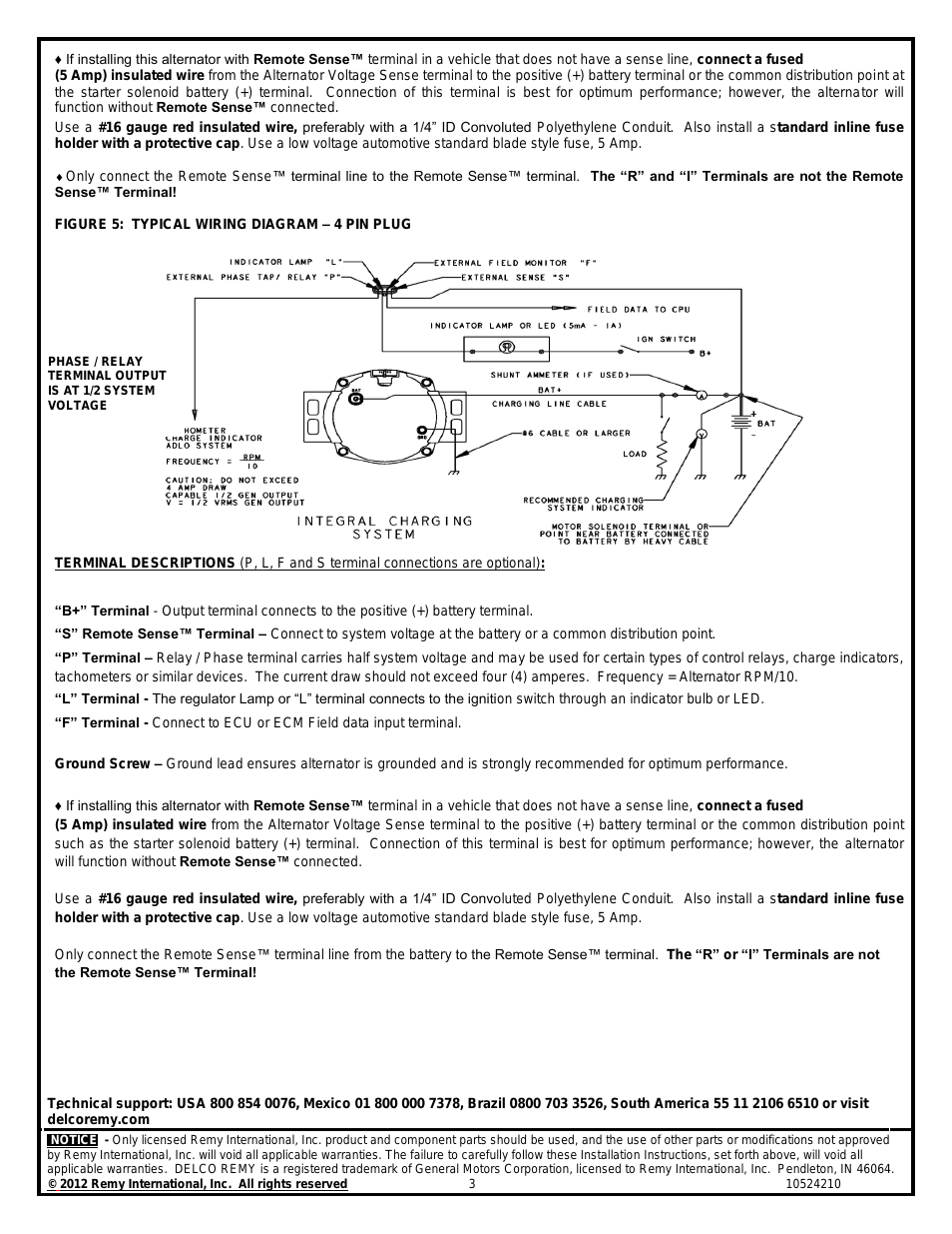 Delco Remy 28si Wiring Diagram Remy 28si Alternator User Manual Page 3 6 Also for