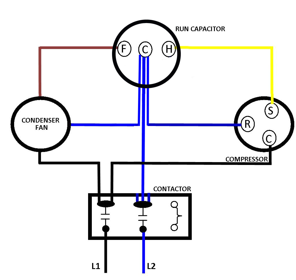 Dual Capacitor Motor Wiring Diagram Wiring Diagram for Ac Dual Capacitor Wiring Diagram and Dual Capacitor Motor Wiring Diagram Wiring Diagram for Ac Dual Capacitor Wiring Diagram and