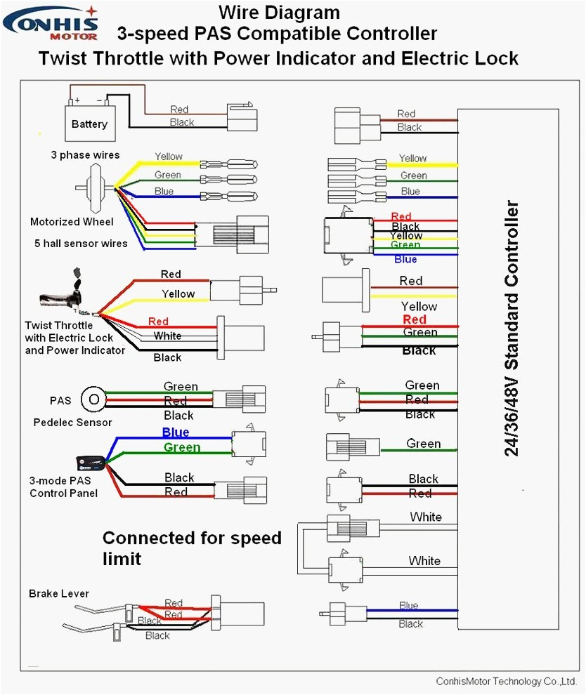 E Bike Speed Controller Wiring Diagram E Bike Controller Wiring Diagram Gallery