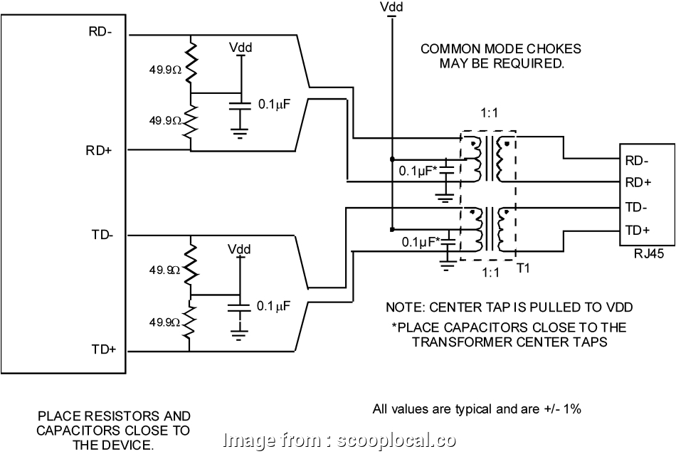 Ethernet Twisted Pair Wiring Diagram Ethernet Twisted Pair Wiring Diagram Brilliant Dp83848lfq